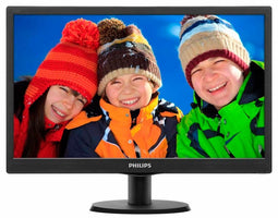 Philips V-line 193V5LSB2 Zwart
