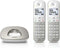 Philips XL4902S - Draadloze Senioren DECT Telefoon - 2 Handsets - Wit
