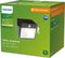 Philips Yarixa solar wandlamp - zwart
