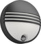 Philips Yarrow muurlamp - met sensor - zwart