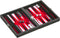 Philos Backgammon Koffer Tinos Magnetisch (Rood)
