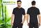 Bamboo Elements T Shirt Heren - Regular Fit - Zijdezacht Ademend - Zwart
