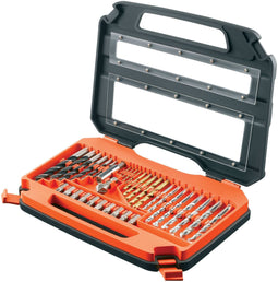 BLACK+DECKER A7231-XJ - 76-delige bits en borenset - Opbergkoffer (1 stuk)