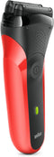 Braun Series 3 300s - Oplaadbaar Elektrisch Scheerapparaat - Waterbestendig - Rood
