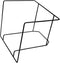 VDD LP Opbergrek - Metaal - Vinyl - 30,5 x 33,5 x 30 cm - Zwart