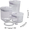 Solis Bewaarcontainer set - Vacuüm Bewaardoos - 3 stuks (3 stuks)