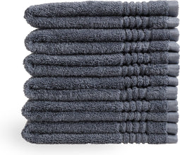 PHLOX Gastendoek Supreme Collectie - 30x50 cm - 6 stuks - OEKO-TEX Made in Green - 600 g/m2 zacht katoen - ijsblauw