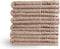PHLOX Gastendoek Supreme Collectie - 30x50 cm - 6 stuks - OEKO-TEX Made in Green - 600 g/m2 zacht katoen - sand