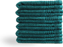 PHLOX Gastendoek Supreme Collectie - 30x50 cm - 6 stuks - OEKO-TEX Made in Green - 600 g/m2 zacht katoen - mozaiek