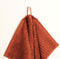 PHLOX Gastendoek Supreme Collectie - 30x50 cm - 6 stuks - OEKO-TEX Made in Green - 600 g/m2 zacht katoen - terracotta