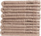 PHLOX Gastendoek Supreme Collectie - 30x50 cm - 6 stuks - OEKO-TEX Made in Green - 600 g/m2 zacht katoen - sand
