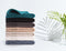 PHLOX Gastendoek Supreme Collectie - 30x50 cm - 6 stuks - OEKO-TEX Made in Green - 600 g/m2 zacht katoen - sand