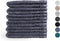 PHLOX Gastendoek Supreme Collectie - 30x50 cm - 6 stuks - OEKO-TEX Made in Green - 600 g/m2 zacht katoen - ijsblauw