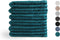 PHLOX Gastendoek Supreme Collectie - 30x50 cm - 6 stuks - OEKO-TEX Made in Green - 600 g/m2 zacht katoen - mozaiek