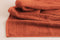 PHLOX Gastendoek Supreme Collectie - 30x50 cm - 6 stuks - OEKO-TEX Made in Green - 600 g/m2 zacht katoen - terracotta