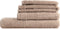 PHLOX Gastendoek Supreme Collectie - 30x50 cm - 6 stuks - OEKO-TEX Made in Green - 600 g/m2 zacht katoen - sand