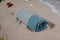 PHLOX Hamamdoek - honingraat - 100x200 - denim