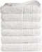 PHLOX Handdoek Supreme Collectie - 50x100 - 6 stuks - OEKO-TEX Made in Green - 600 g/m2 zacht katoen - wit