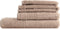 PHLOX Handdoek Supreme Collectie - 50x100 - 6 stuks - OEKO-TEX Made in Green - 600 g/m2 zacht katoen - sand