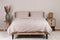 PHLOX Queen Collectie Dekbedovertrek 200x200/220 cm - Katoen-Satijn 300 TC - Inclusief 2 Kussenslopen 60x70 cm - Luxe en Zacht PIMA Katoen - Sand