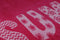 PHLOX Strandlaken - 100% katoen - 1 zijde velour - 90x160 - summer fuchsia