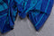PHLOX Strandlaken - 100% katoen - 1 zijde velour - 90x160 - summer blue