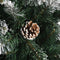 vidaXL Kunstkerstboom - 210 cm - PVC - groen