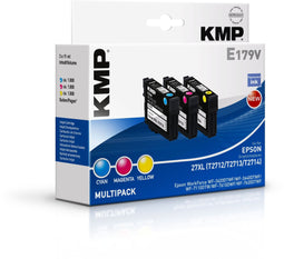 KMP E179V - Inktcartridge - Cyaan Magenta Geel - Epson