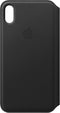 Apple MRX22ZM/A - Leather Folio - Echt leer - Zwart