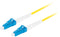 Lanberg FO-LULU-SS11-0050-YE - Fibre Kabel - LC naar LC - 500 cm - Geel