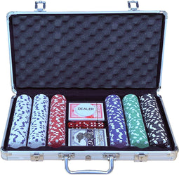 Buffalo 3587 - Pokerset aluminium koffer - 300 chips 11,5g