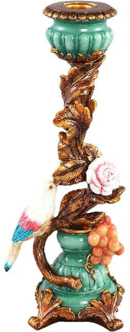 PTMD Sing Kandelaar Vogel - 11 x 8 x 29 cm - Poly - Brons