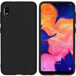 iMoshion Hoesje Geschikt voor Samsung Galaxy A10 Hoesje Siliconen - iMoshion Color Backcover - Zwart
