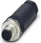Phoenix 1404419 kabel-connector M12 Zwart, Roestvrijstaal