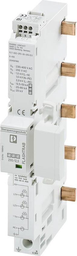 Phoenix Contact 1168943 FLT-SEC-ZP2-3S-255/12.5 Combi-afleider 20 kA 1 stuk(s)