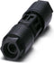 Phoenix Contact 1403836 kabel-connector QUICKON Zwart