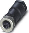 Phoenix Contact 1404418 kabel-connector M12 Zwart, Metallic