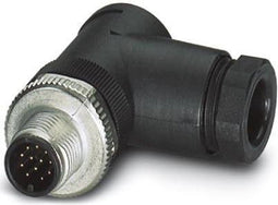 Phoenix Contact 1404421 kabel-connector M12 Zwart, Metallic