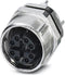 Phoenix Contact 1440669 SACC-DSIV-FS-8CON-L180-10G SCO RJ45 Socket, built-in Silver