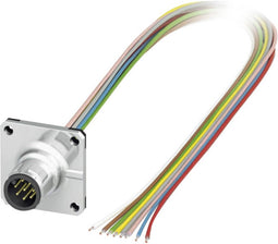 Phoenix Contact 1441561 Sensor/actuator steekconnector M12 Aantal polen: 8 Stekker, inbouw 0.50 m 1 stuk(s)