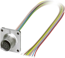 Phoenix Contact 1441574 SACC-SQ-M12FS-8CON-25F/0,5 M12 Sensor / Actuator Build-in Plug Connector