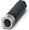 Phoenix Contact 1506891 SACC-M 8FS-4CON-M-SW Attachable Plug Connector M8, Screw Connection