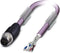 Phoenix Contact 1507421 Sensor/actuator dataconnector, geassembleerd M12 Aantal polen: 5 Stekker, recht 2.00 m 1 stuk(s