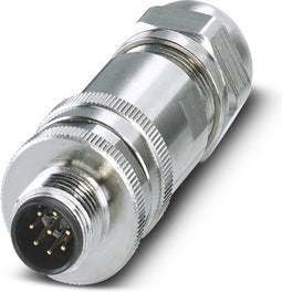 Phoenix Contact 1511857 Sensor/actuator connector, niet geassembleerd M12 Aantal polen: 8 Stekker, recht 1 stuk(s)