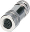 Phoenix Contact 1511860 Sensor/actuator connector, niet geassembleerd M12 Aantal polen: 8 Bus, recht 1 stuk(s)