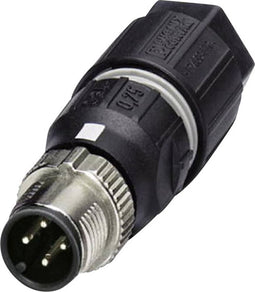 Phoenix Contact 1521591 Sensor/actuator connector, niet geassembleerd M12 Aantal polen: 4 Stekker, recht 1 stuk(s)