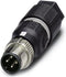 Phoenix Contact 1521591 Sensor/actuator connector, niet geassembleerd M12 Aantal polen: 4 Stekker, recht 1 stuk(s)
