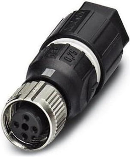 Phoenix Contact 1521601 Sensor/actuator connector M12 Socket, straight No. of pins (RJ): 4 1 pc(s)