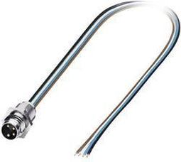 Phoenix Contact 1523492 Sensor/actuator steekconnector M12 Aantal polen: 8 Stekker, inbouw 0.50 m 1 stuk(s)