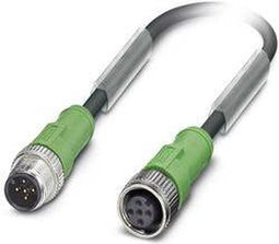 Phoenix Contact 1533615 Sensor/actuator connector, geassembleerd M12 Aantal polen: 5 Stekker, recht, Bus, recht 5.00 m